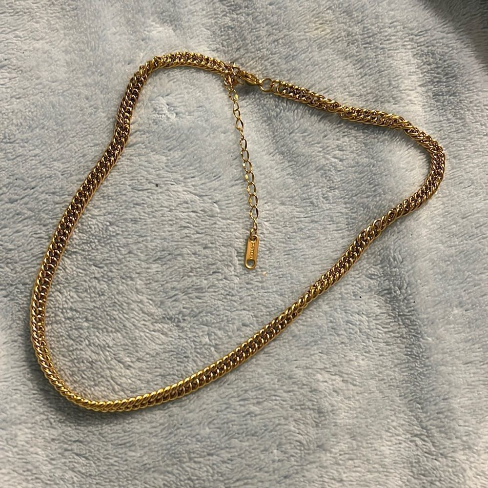 Stainless Steel Gold Plated Choker